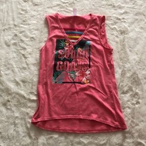 A 7-9 Pink Tank Top